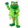 The Frog In Lotus Leaf Pajama Mascot Costume