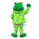 The Frog In Lotus Leaf Pajama Mascot Costume The Frog In Lotus Leaf Pajama Mascot Costume