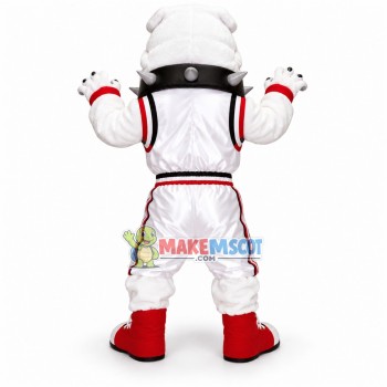 Domineering Basketball Player Bulldog Mascot Costume