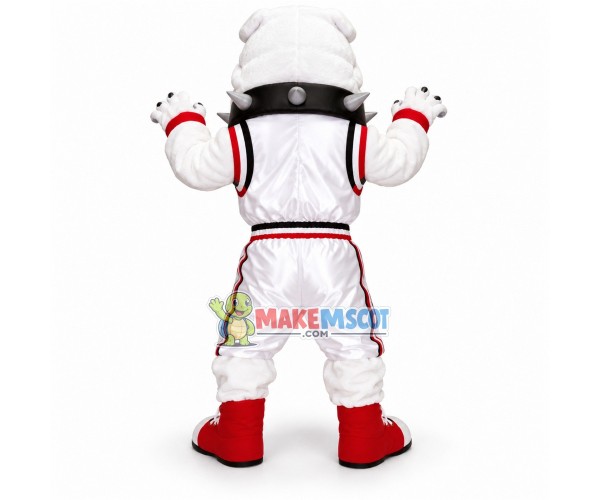 Domineering Basketball Player Bulldog Mascot Costume Domineering Basketball Player Bulldog Mascot Costume