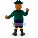 Principled One-eyed Eagle Pirate Mascot Costume Principled One-eyed Eagle Pirate Mascot Costume