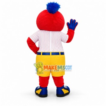 Baseball Coach Red Plush Doll Mascot Costume Baseball Coach Red Plush Doll Mascot Costume