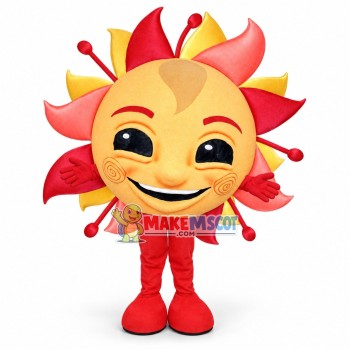 Bright Sunflower Cartoon Mascot Costume