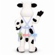 Cow Housewife In Apron Mascot Costume Cow Housewife In Apron Mascot Costume