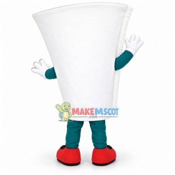 Adult Cartoon White Coffee Cup Mascot Costume Adult Cartoon White Coffee Cup Mascot Costume