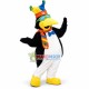 Mr Penguin Wearing Knitted Hat Mascot Costume