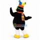 Mr Penguin Wearing Knitted Hat Mascot Costume