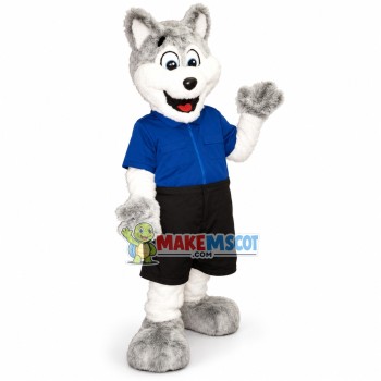 Employee Wolf of McDonald Mascot Costume Employee Wolf of McDonald Mascot Costume