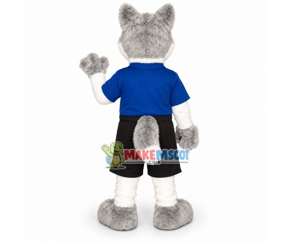 Employee Wolf of McDonald Mascot Costume Employee Wolf of McDonald Mascot Costume