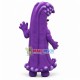 Purple Wave Doll With Sunglasses Mascot Costume