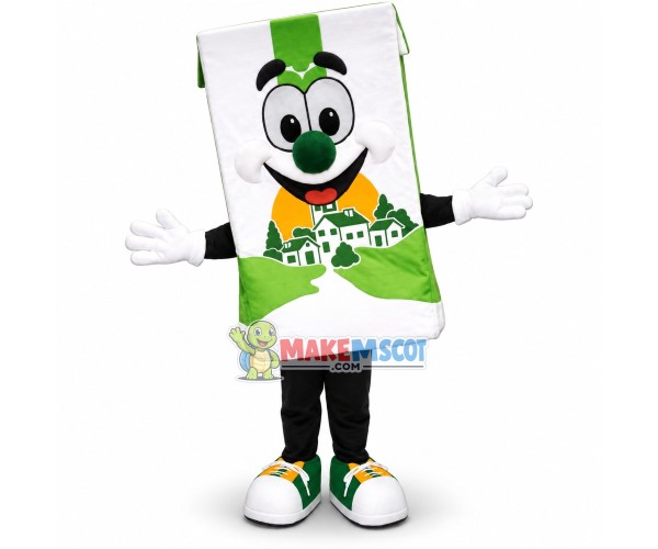 Spanish Pure Milk Mascot Costume Spanish Pure Milk Mascot Costume