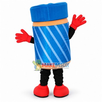 Bottle of Peanut Butter Mascot Costume Bottle of Peanut Butter Mascot Costume