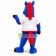 Hilarious Blue Horse Sport Mascot Costume Hilarious Blue Horse Sport Mascot Costume