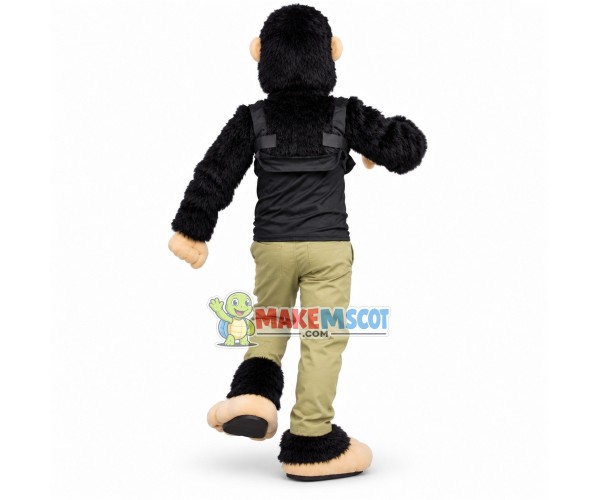 Trained Smart Chimpanzee Mascot Costume Trained Smart Chimpanzee Mascot Costume