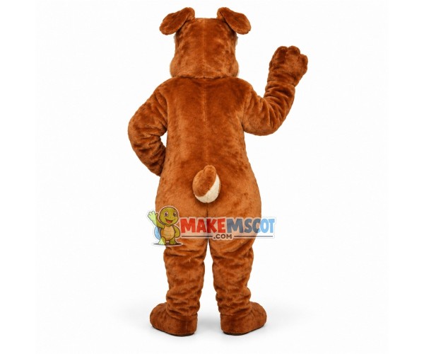 Frank Old Brown Dog Mascot Costume Frank Old Brown Dog Mascot Costume