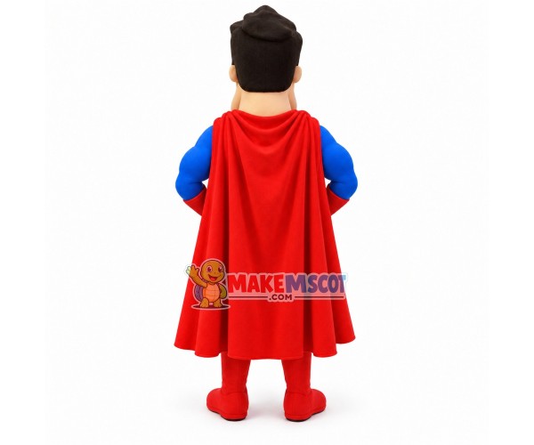Righteous Muscle Superman Mascot Costume Righteous Muscle Superman Mascot Costume