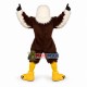 Power Eagle Adult Size Mascot Costume Power Eagle Adult Size Mascot Costume