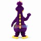 Funny Purple & Yellow Dragon Mascot Costume