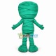 Little Green Mummy Zombie Mascot Costume