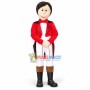 Polite Long-haired Musician Mascot Costume