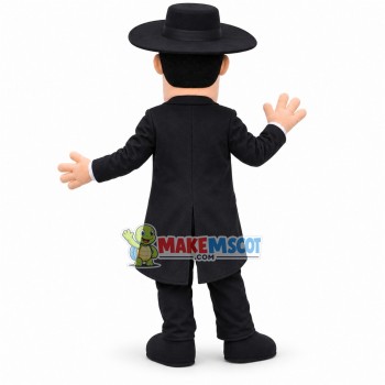 Private Detective In Trench Coat Mascot Costume Private Detective In Trench Coat Mascot Costume