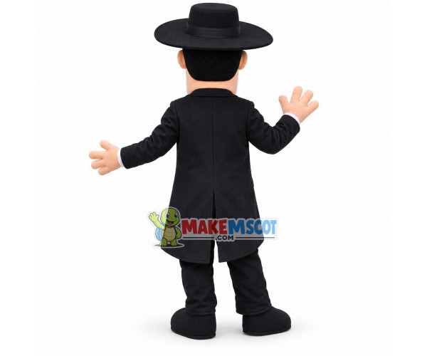 Private Detective In Trench Coat Mascot Costume Private Detective In Trench Coat Mascot Costume