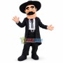 Private Detective In Trench Coat Mascot Costume