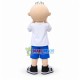 Excited Little Boy With Thinning Hair Mascot Costume