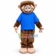 Happy Furry Little Monkey Mascot Costume Happy Furry Little Monkey Mascot Costume
