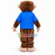 Happy Furry Little Monkey Mascot Costume Happy Furry Little Monkey Mascot Costume