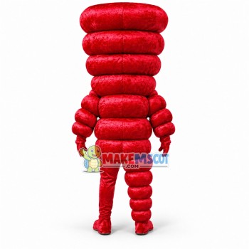 Funny Colored Stacked Doll Mascot Costume