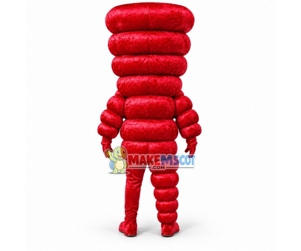 Funny Colored Stacked Doll Mascot Costume