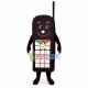 Convenient Brown Calling Machine Mascot Costume Convenient Brown Calling Machine Mascot Costume