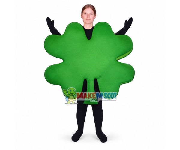 Lucky of Four Leaf Clover Mascot Costume Lucky of Four Leaf Clover Mascot Costume