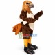 Concentrated Brown Goshawk Mascot Costume Concentrated Brown Goshawk Mascot Costume