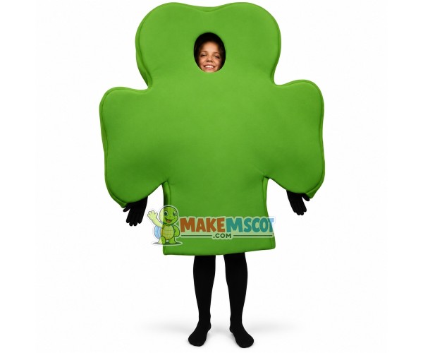 Cartoon Common Clover Mascot Costume Cartoon Common Clover Mascot Costume