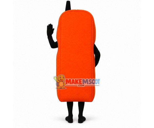 Red Mobile Virtual Machine Mascot Costume Red Mobile Virtual Machine Mascot Costume