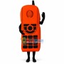 Red Mobile Virtual Machine Mascot Costume