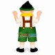 Old Fisherman With Golden Beard Mascot Costume Old Fisherman With Golden Beard Mascot Costume