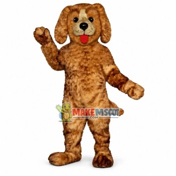 Messy Long-haired Dog Mascot Costume