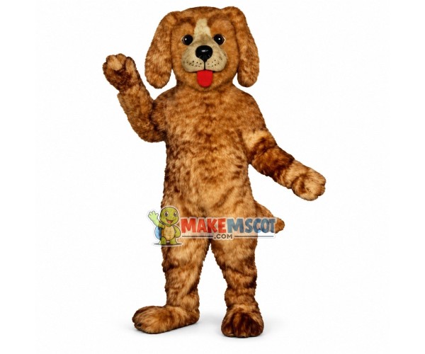 Messy Long-haired Dog Mascot Costume