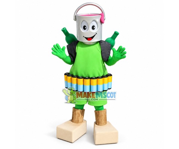 Environmentally Friendly Paint Doll Mascot Costume Environmentally Friendly Paint Doll Mascot Costume