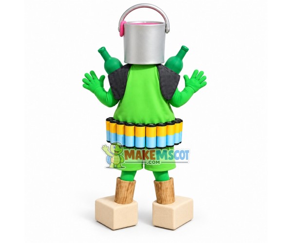 Environmentally Friendly Paint Doll Mascot Costume Environmentally Friendly Paint Doll Mascot Costume