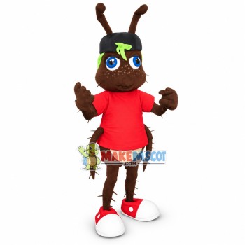 Blue-eyed Ant In The Soil Mascot Costume Blue-eyed Ant In The Soil Mascot Costume