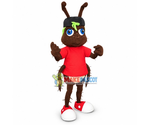 Blue-eyed Ant In The Soil Mascot Costume Blue-eyed Ant In The Soil Mascot Costume