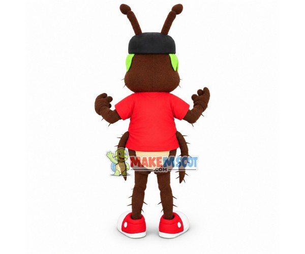 Blue-eyed Ant In The Soil Mascot Costume Blue-eyed Ant In The Soil Mascot Costume