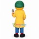 Geographer In a Trench Coat Mascot Costume Geographer In a Trench Coat Mascot Costume