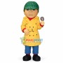 Geographer In a Trench Coat Mascot Costume