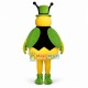 The Angry Bee In Vest Mascot Costume The Angry Bee In Vest Mascot Costume