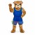 Active Sportsman Bulldog Mascot Costume